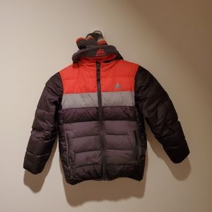 SNOZU WINTER COAT AND BEANIE